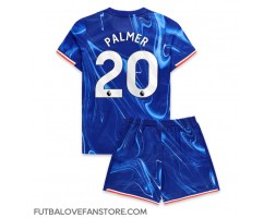 Chelsea Cole Palmer #20 Domáci Detský futbalový dres 2024-25 Krátky Rukáv (+ trenírky)